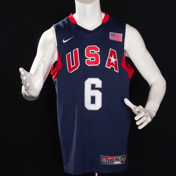 lebron james usa jersey 2008